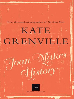 cover image of Joan Makes History